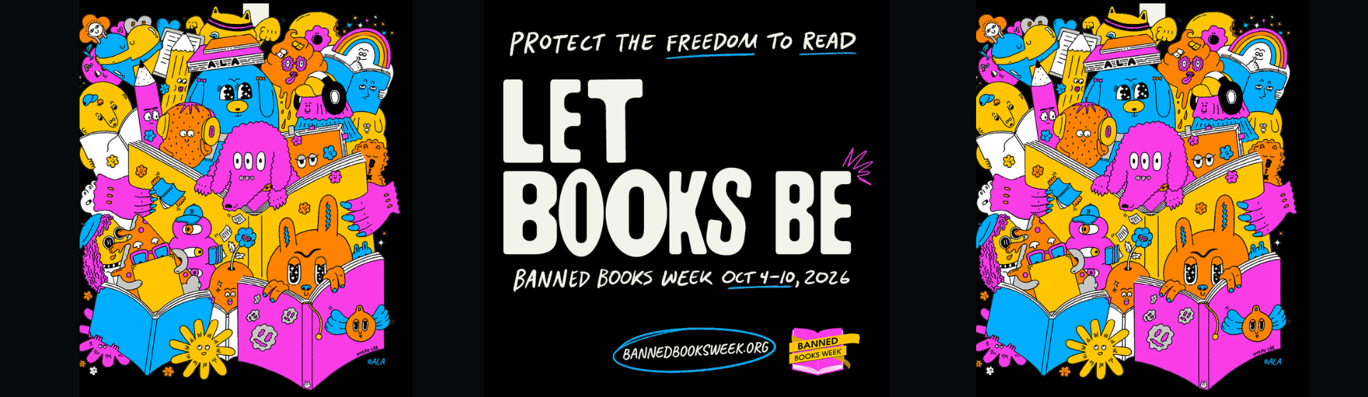 Protect the Freedom to Read Let Books Be Banned Books Week oct 4-10 2026