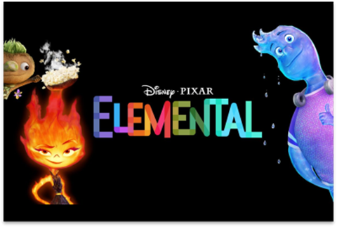 Elemental Movie logo
